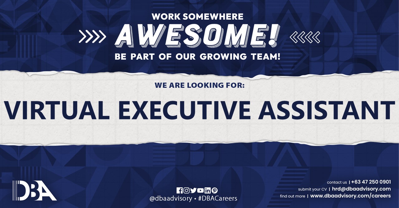 Read more about the article VIRTUAL EXECUTIVE ASSISTANT