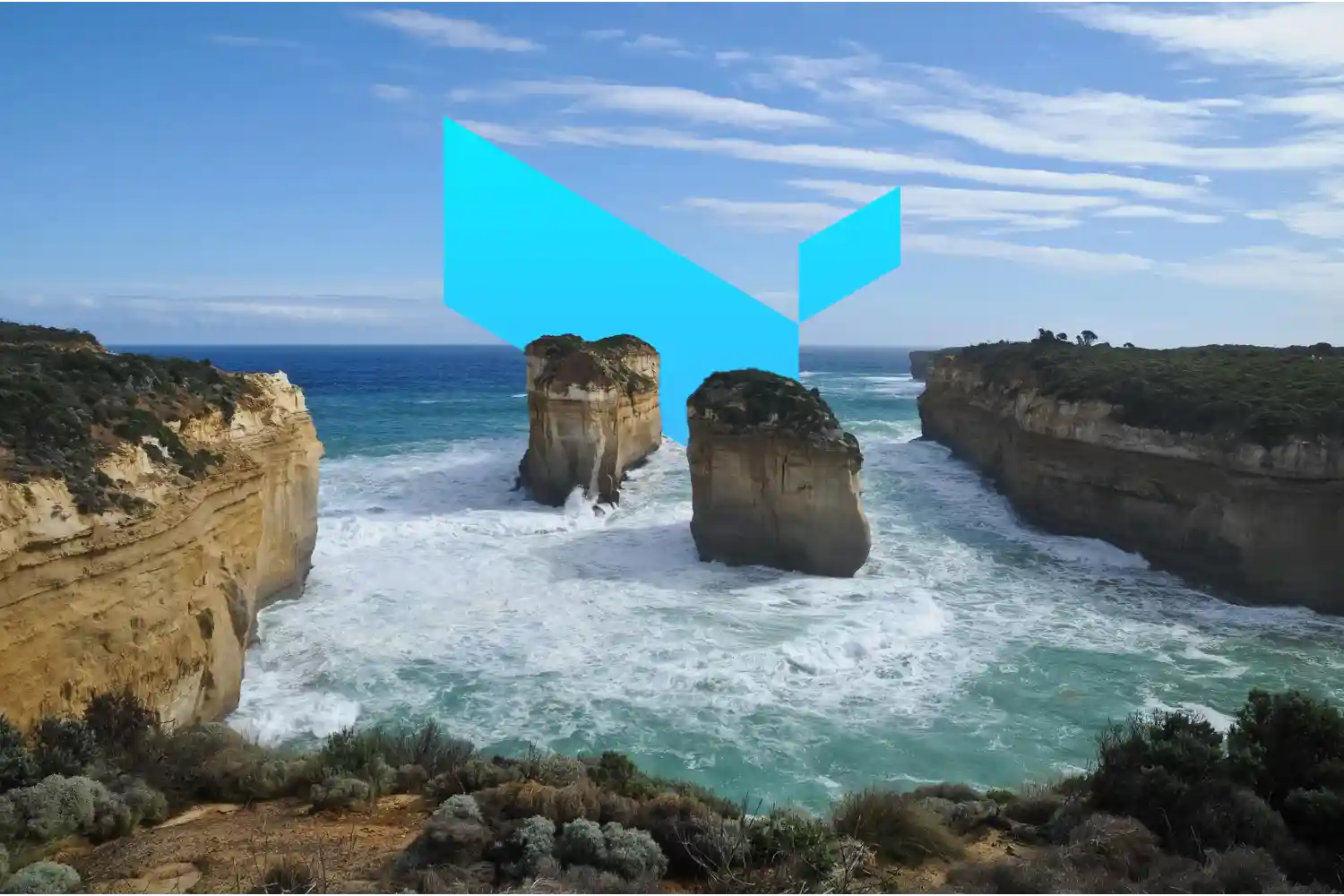 in image of 2 limestone rock stacks that are part of the 12 Apostle's symbolizing the structural changes and the AML/CTF Obligations for Professional Services 2026
