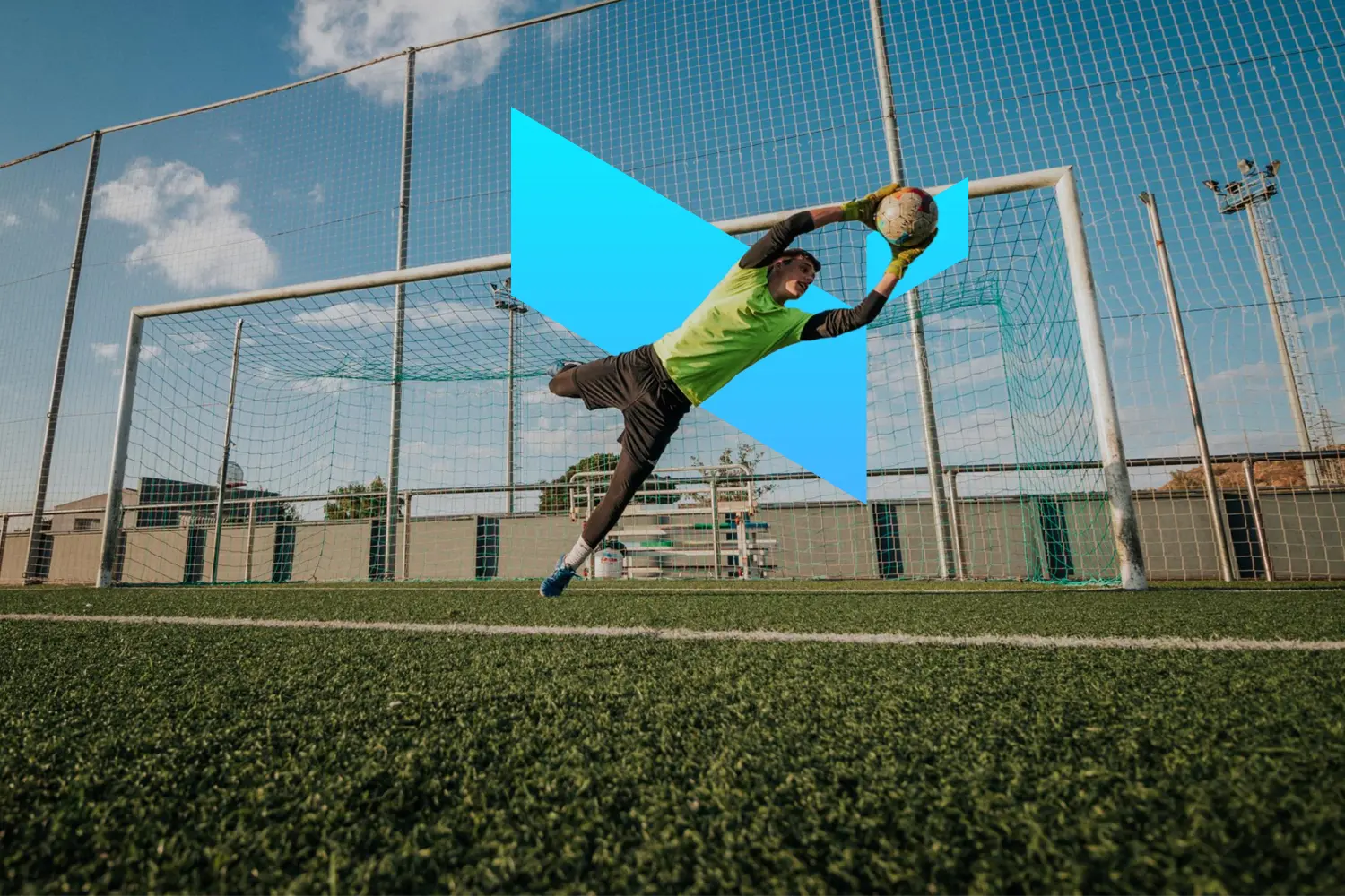 an image of football goalkeeper preventing a shot symbolizing how to avoid AMLCTF Penalties in Australia
