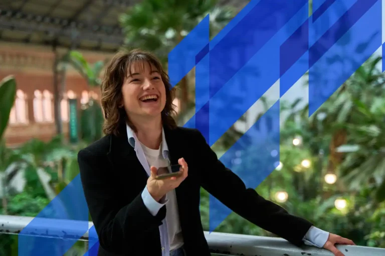 an image of a female business woman talking on the phone to deliver exciting outcomes from the DBA Advisory Financial Services Advisory.