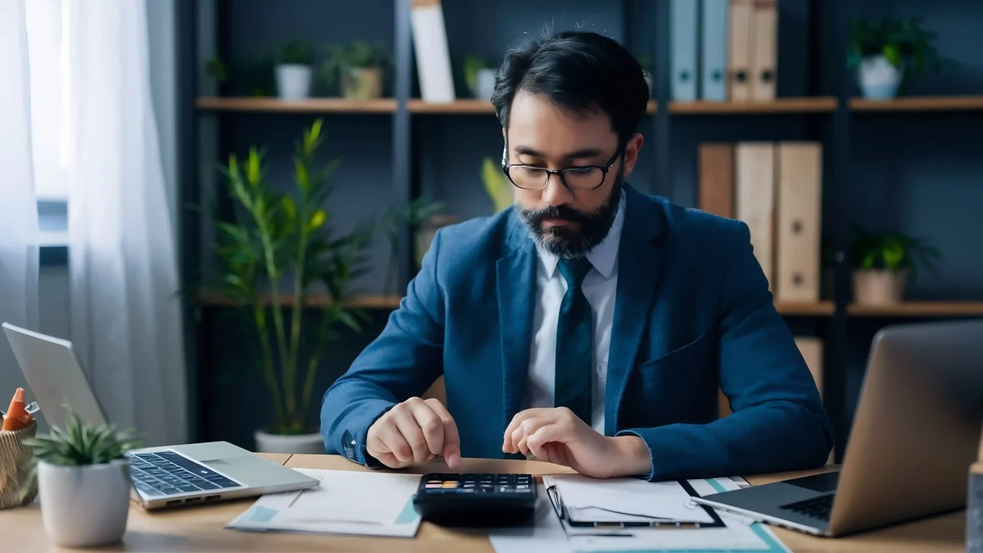 close-up-detail-professional-serious-accountant-sitting-light-office-checking-company-financ copy